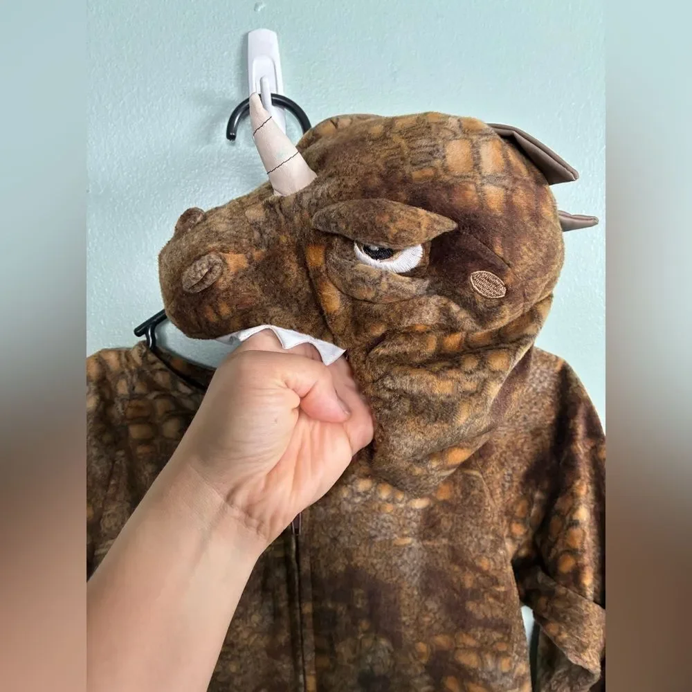 Childrens Place Kids Toddlers Boys Dinosaur Halloween Costume with Head S 5/6